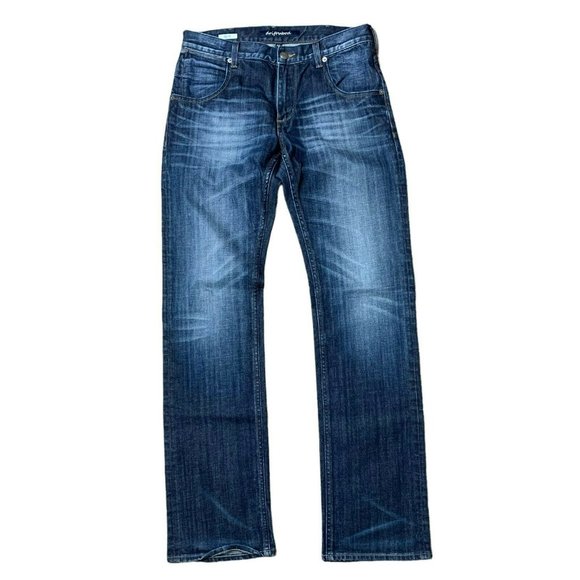 Driftwood Brad Men’s Sz 31 Straight Leg Stretch Jean Denim Jeans Distressed M203 - Picture 2 of 11